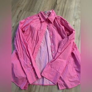 Pink Polka Dot Shirt